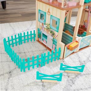 KidKraft Sweet Meadow Häststall / Dockhus -12