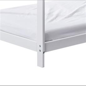 Kinder Valley Hussäng Vit Junior Barnsäng  (140cm)-4