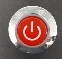 Knapp on-off Runda 6V/12V