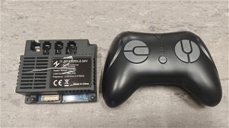 Kontrollbox+Remote  till Ford Super Duty-lastbil, 24 V blybatteri