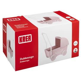 Krea Dockvagn i trä, Rosa-2