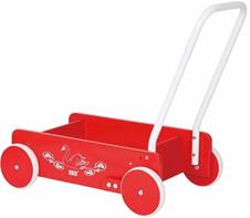 Krea Gåvagn i trä, röd