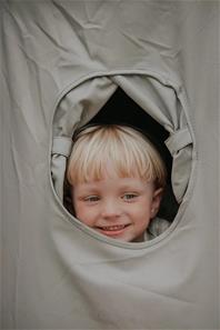 KREA Hangout Deluxe Tent - Hängande lektält med LED-lampa-6