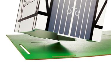 Krea trä bondgård med 3 flyglar-3