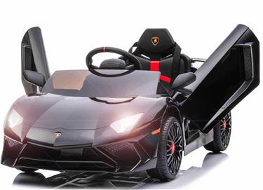 Lamborghini Aventador SV El-Bil till Barn 12V  m/Lädersäte +2.4G