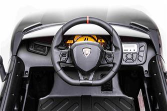 Lamborghini Aventador SV El-Bil till Barn 12V  m/Lädersäte +2.4G-11