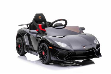 Lamborghini Aventador SV El-Bil till Barn 12V  m/Lädersäte +2.4G-3