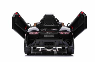 Lamborghini Aventador SV El-Bil till Barn 12V  m/Lädersäte +2.4G-8
