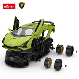 Lamborghini Sian Radiostyrd Bil Byggsats 1:18, 2.4G-7