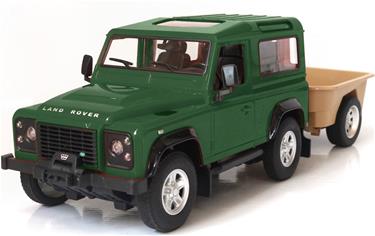 Land Rover Defender radiostyrd bil med släpvagn 1:14-2