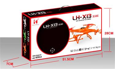 Lead Honor LH-X13 6CH Quadcopter Radiostyrd Drönare 2.4G-4