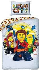 Lego City-sängkläder  – 100 procent bomull