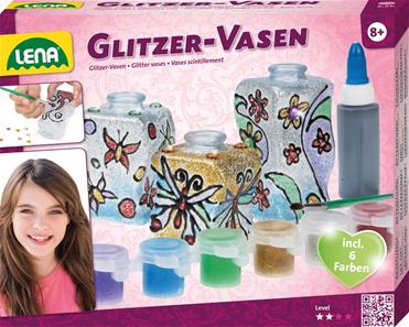 Lena Glitter Vaser till barn