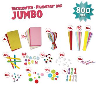 Lena Jumbo Handicraft Box Jumbo Pink-2