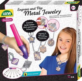 Lena Metall smykken - gör-det-själv till barn