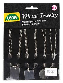 Lena Metall smykken - uppfyllning