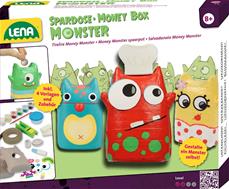 Lena Monster spargris – gör-det-själv-set