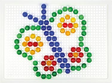 Lena Mosaik Pärlset 140 st. 10mm-6