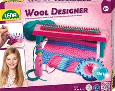 Lena stickmaskin och stickring till barn