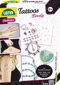 Lena tatueringar "Lovely" till barn
