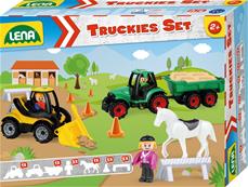 Lena Truckies bondgårdsset med traktor och mer