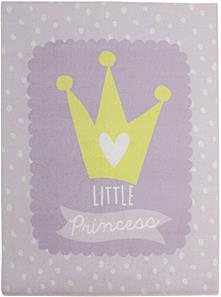 Lilla prinsessa Deluxe golvmatta till barn 95x125