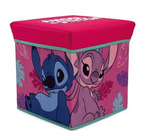 Lilo og Stitch – pall med förvaringsutrymme (hopfällbar)