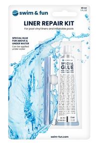 Liner reparationsset - lappar duken på poolen