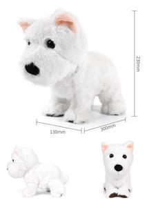 Lovely Pets Interaktiv Radiostyrd hund, West Highland Terrier, 2,4 GHz-4