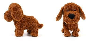 Lovely Pets Interaktiv RC-hund Teddy 2,4 GHz – Brun-4