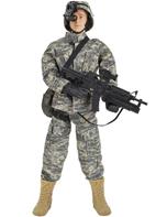 Luftburen infanterist actionfigur 30,5cm m. tillbehör