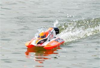 Mad Shark V2 F1 RC-motorbåt 2,4 GHz RTR-3
