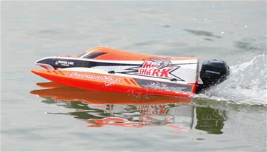 Mad Shark V2 F1 RC-motorbåt 2,4 GHz RTR-5