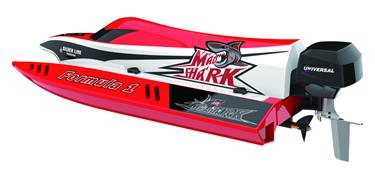 Mad Shark V2 F1 RC-motorbåt 2,4 GHz RTR-6
