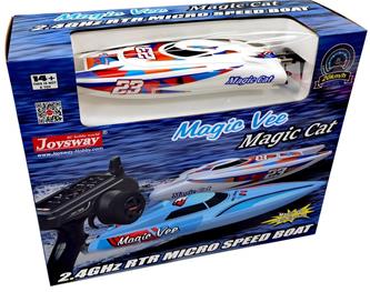 Magic Cat V6 RTR 2,4 GHz radiostyrd motorbåt 20 km/h