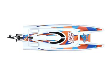 Magic Cat V6 RTR 2,4 GHz radiostyrd motorbåt 20 km/h-3