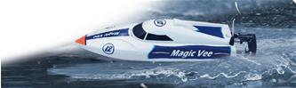 Magic Vee V5 2.4GHz Radiostyrd motorbåt-5