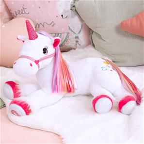 Magisk Unicorn enhörning nallebjörn och ljud och ljus-4