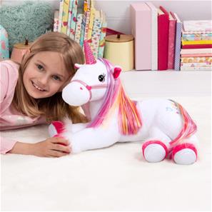 Magisk Unicorn enhörning nallebjörn och ljud och ljus-5