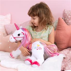 Magisk Unicorn enhörning nallebjörn och ljud och ljus-6