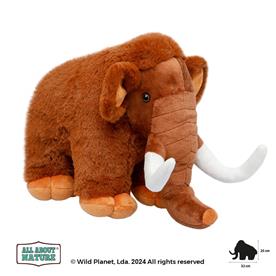 Mammut plysch Gosedjur 32x25 cm - All About Nature-2