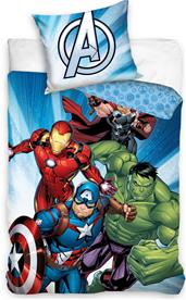 Marvel Avengers Sängkläder 150 x 210 cm - 100 procent bomull
