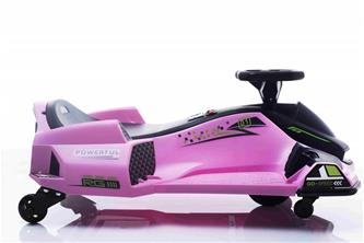 MCU Sport EL DriftKart360 24V för barn, Pink-7