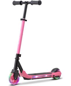 MCU-Sport Elsparkcykel LED 21.6V, rosa