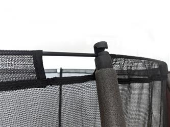 MCU-Sport Inground Nedgrävd Studsmatta 213 x 153 cm + Skyddsnät-3
