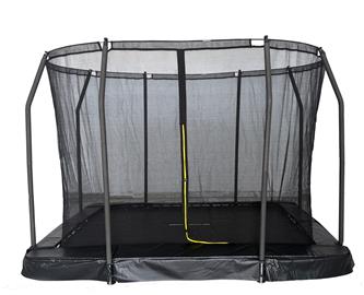 MCU-Sport Inground Nedgrävd Studsmatta 213 x 153 cm + Skyddsnät-8
