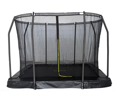 MCU-Sport Inground Nedgrävd Studsmatta 213 x 153 cm + Skyddsnät-8