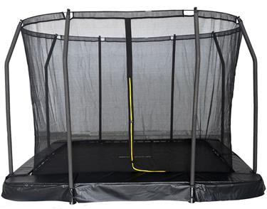 MCU-Sport Inground Nedgrävd Studsmatta 305 x 213 cm + Skyddsnät
