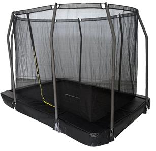 MCU-Sport Inground Nedgrävd Studsmatta 305 x 213 cm + Skyddsnät-2