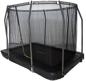 MCU-Sport Inground Nedgrävd Studsmatta 366 x 244 cm + Skyddsnät-2
